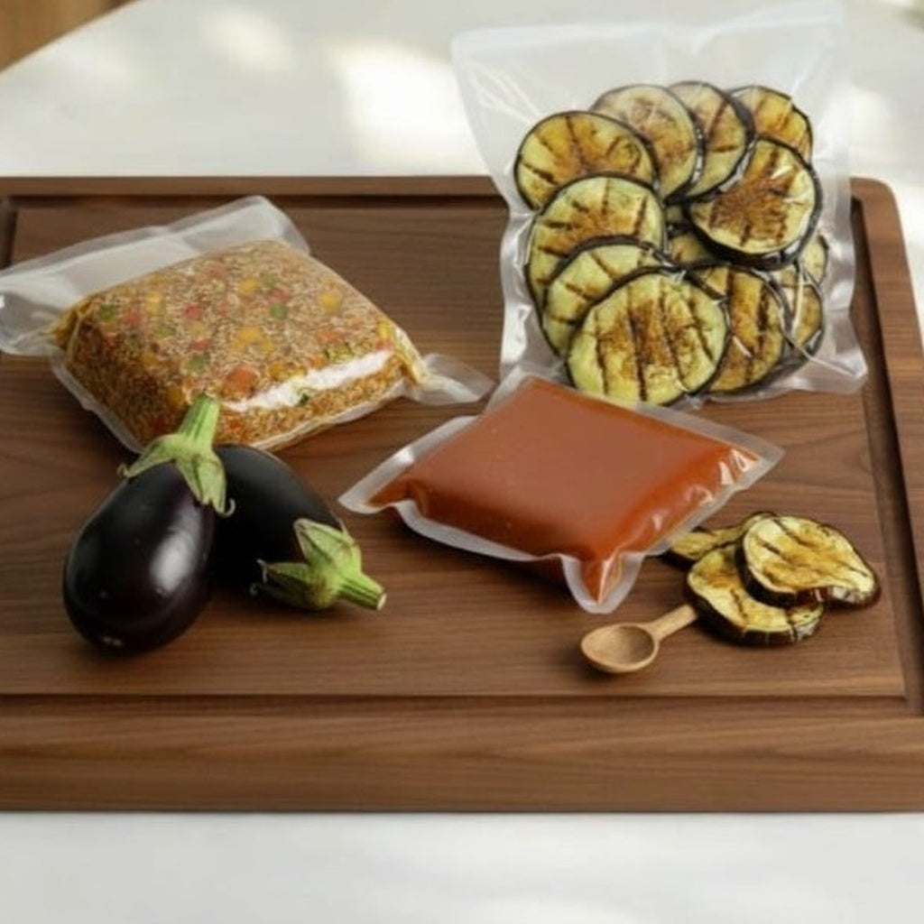 مسقعه ب اللحمه المفرومه