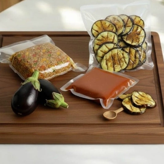 مسقعه ب اللحمه المفرومه